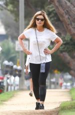 MARIA SHRIVER Out Hiking in Santa Monica 08/17/2020