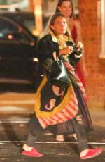 MARY KATE OLSEN Leaves Tutto Il Giorno Restaurant in New York 08/04/2020