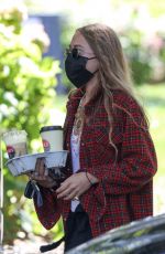 MARY KATE OLSEN Out for Coffee in New York 08/26/2020