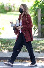 MARY KATE OLSEN Out for Coffee in New York 08/26/2020