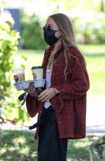 MARY KATE OLSEN Out for Coffee in New York 08/26/2020