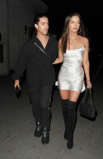 MAURA HIGGINS at STK Restaurant in London 08/29/2020