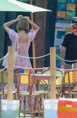 MAYA HAWKE and Tom Sturridge Wearing Masks Out in New York 08/02/2020