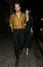 MAYA HENRY and Liam Payne at Novikov Restaurant in London 08/27/2020