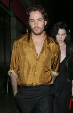 MAYA HENRY and Liam Payne at Novikov Restaurant in London 08/27/2020