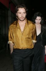 MAYA HENRY and Liam Payne at Novikov Restaurant in London 08/27/2020