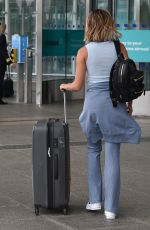 MEGAN BARTON HANSON Arrives at Stansted Airport 08/06/2020