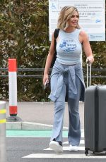 MEGAN BARTON HANSON Arrives at Stansted Airport 08/06/2020