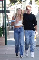 MEGAN BLAKE IRWIN Out with a Friend in Los Angeles 08/13/2020