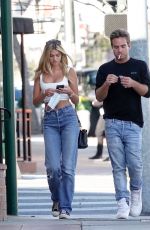 MEGAN BLAKE IRWIN Out with a Friend in Los Angeles 08/13/2020