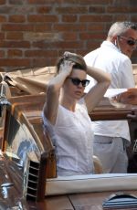 MELISSA GEORGE Out for a Boat Ride in Venice 07/30/2020