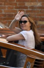 MELISSA GEORGE Out for a Boat Ride in Venice 07/30/2020