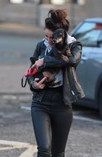 MICHELLE KEEGAN Out with Her Dog in Cheshire 07/30/2020