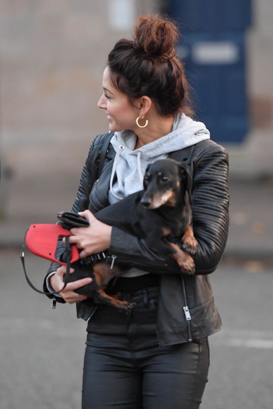 MICHELLE KEEGAN Out with Her Dog in Cheshire 07/30/2020