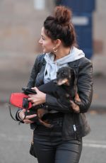 MICHELLE KEEGAN Out with Her Dog in Cheshire 07/30/2020