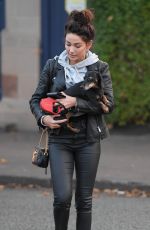 MICHELLE KEEGAN Out with Her Dog in Cheshire 07/30/2020