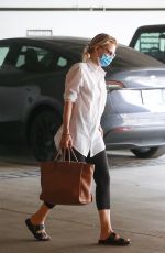 MICHELLE PFEIFFER Arrives at a Meeting in Santa Monica 08/17/2020