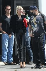 MILEY CYRUS Out and About in Los Angeles 08/19/2020