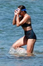 MINNIE DRIVER in Bikini at a Beach in Malibu 08/08/2020