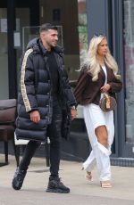 MOLLY MAE HAGUE and Tommy Fury Out in Cheshire 07/30/2020