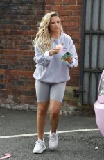 MOLLY MAE HAGUE at Pretty Little Thing Ice Queen Van in Manchester 08/08/2020 