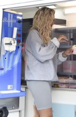 MOLLY MAE HAGUE at Pretty Little Thing Ice Queen Van in Manchester 08/08/2020 
