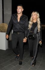 MOLLY MAE HAGUE at STK Restaurant in London 08/29/2020