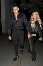 MOLLY MAE HAGUE at STK Restaurant in London 08/29/2020