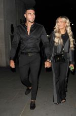 MOLLY MAE HAGUE at STK Restaurant in London 08/29/2020