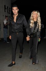 MOLLY MAE HAGUE at STK Restaurant in London 08/29/2020