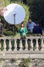 MONICA BELLUCCI on the Set of D&G Advertising Campaign in Lake Como 07/27/2020