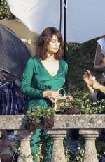 MONICA BELLUCCI on the Set of D&G Advertising Campaign in Lake Como 07/27/2020