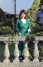MONICA BELLUCCI on the Set of D&G Advertising Campaign in Lake Como 07/27/2020