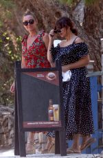 MONICA BELLUCCI Out on Vacation in Greece 08/03/2020