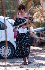 MONICA BELLUCCI Out on Vacation in Greece 08/03/2020