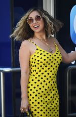 MYLEENE KLASS Arrives at Global Radio in London 07/31/2020