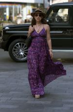 MYLEENE KLASS Arrives at Global Radio in London 08/12/2020