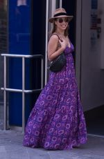 MYLEENE KLASS Arrives at Global Radio in London 08/12/2020