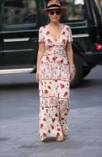 MYLEENE KLASS Arrives at Her Smooth Radio Show in London 08/18/2020