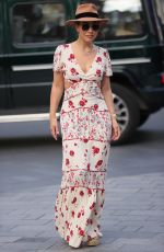 MYLEENE KLASS Arrives at Her Smooth Radio Show in London 08/18/2020