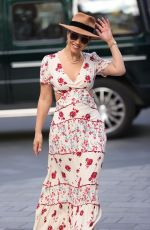 MYLEENE KLASS Arrives at Her Smooth Radio Show in London 08/18/2020