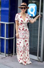 MYLEENE KLASS Arrives at Her Smooth Radio Show in London 08/18/2020