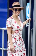MYLEENE KLASS Arrives at Her Smooth Radio Show in London 08/18/2020