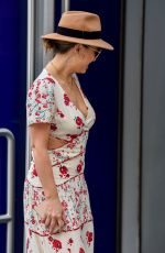 MYLEENE KLASS Arrives at Her Smooth Radio Show in London 08/18/2020