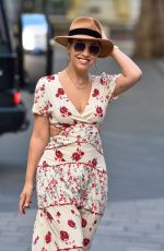 MYLEENE KLASS Arrives at Her Smooth Radio Show in London 08/18/2020