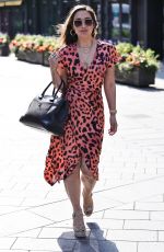 MYLEENE KLASS Arrives at Smooth Radio in London 08/03/2020