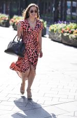 MYLEENE KLASS Arrives at Smooth Radio in London 08/03/2020