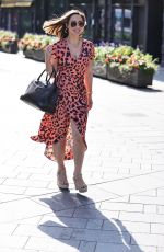 MYLEENE KLASS Arrives at Smooth Radio in London 08/03/2020
