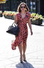 MYLEENE KLASS Arrives at Smooth Radio in London 08/03/2020