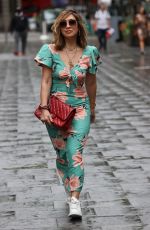 MYLEENE KLASS Arrives at Smooth Radio in London 08/06/2020